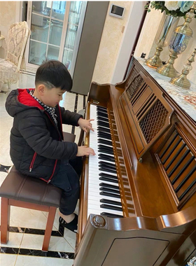 韩国原装进口samick 二手钢琴家用儿童专业考级三益演奏英昌实木