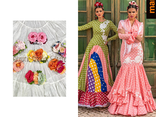 2025新款粉色系flamenco拉丁舞摩登舞弗拉门戈春会演出头花头饰