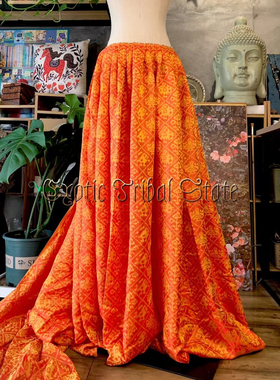 定制款ATS/FCBD美国部落风部落融合演出级别高定灯笼裤选面料链接