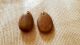 天然 木制耳环项坠饰品配件水滴片28mm原木色有色差