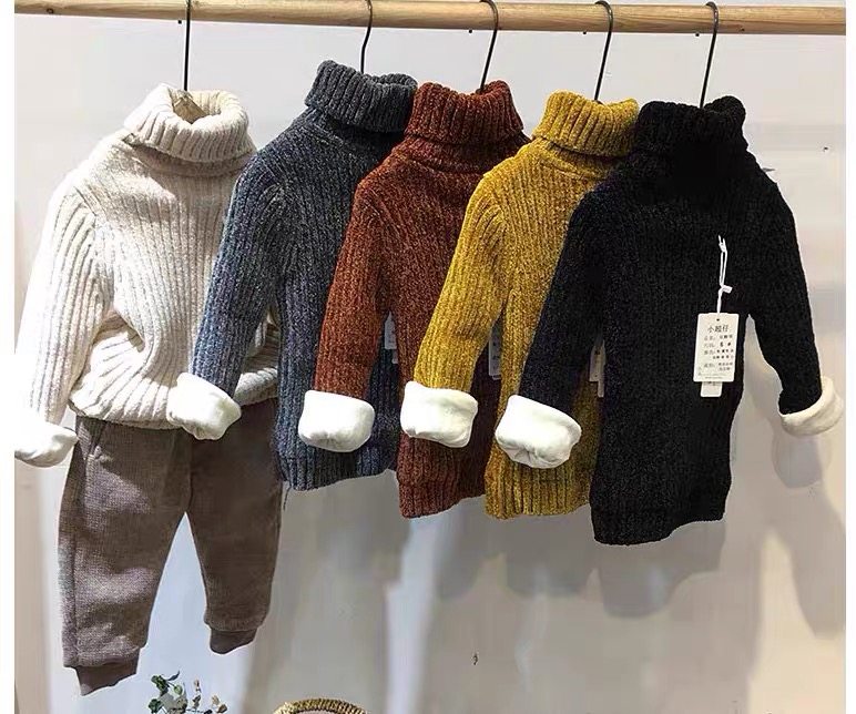 男女童装雪尼尔毛衣高领套头冬季新款加厚针织衫中大童儿童线衣冬,童装/婴儿装/亲子装,毛衣/针织衫,淘宝优惠券,粉丝福利购,淘宝优惠卷
