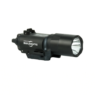 X300U A战术手强光电筒爆闪下挂G17快拔套拇指解锁多功能20mm导轨