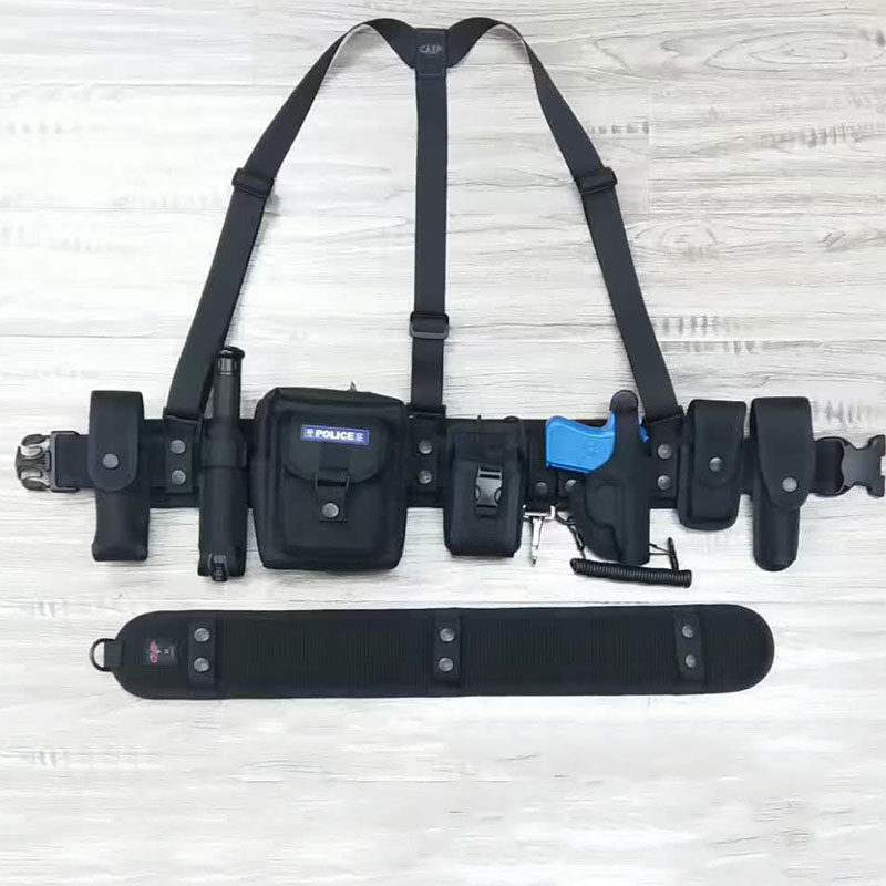 TAE科技装备CASP双肩带鱼丝网腰封战术腰封腰带可拆透气吸汗3.5寸