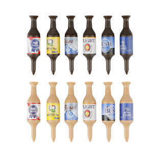 新款高尔夫球钉创意啤酒杯 Mini Beer Bottle Golf Tees 球场用品