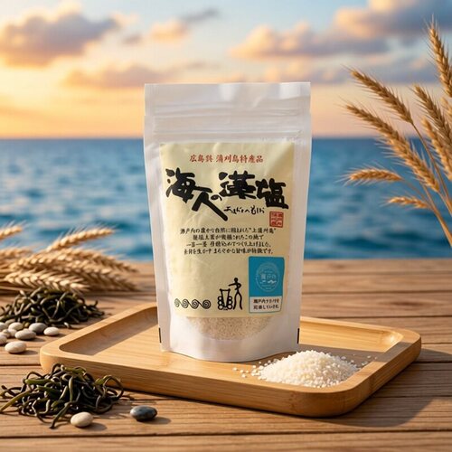 日本原装海藻盐广岛濑户内海特产