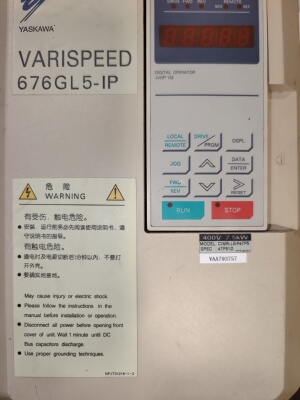 676GL5-IP CIMR-L5IP47P5 安川变频器 三洋电梯变频器