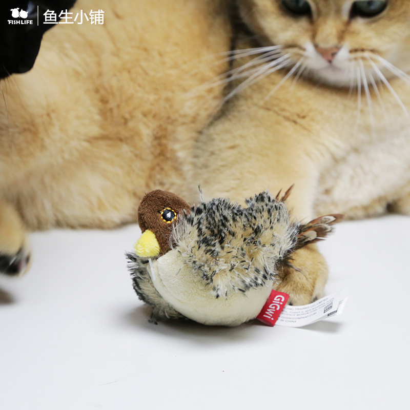 GiGwi/贵为学习捕猎仿真玩具猫咪