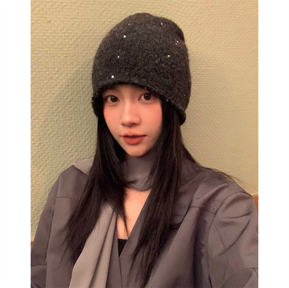 冷帽显脸小亮闪片时尚秋冬