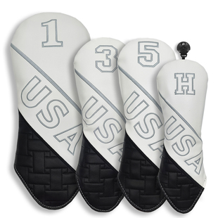 HOW 杆头套球头保护套帽套 TRUE高尔夫球杆套USA美国风男女通用款