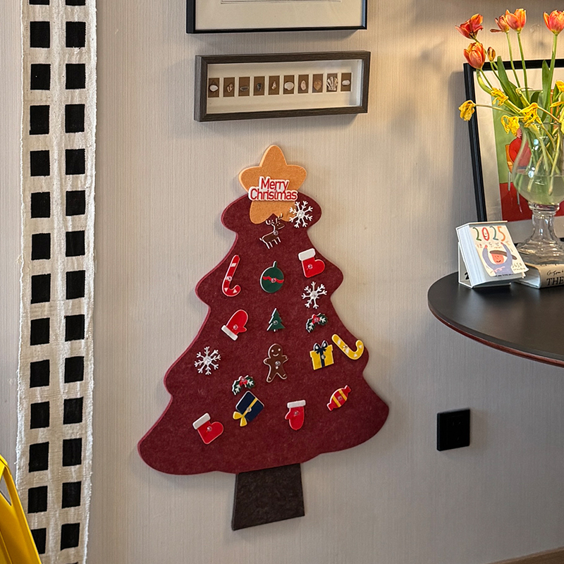 长远圣诞毛毡板圣诞树装饰板