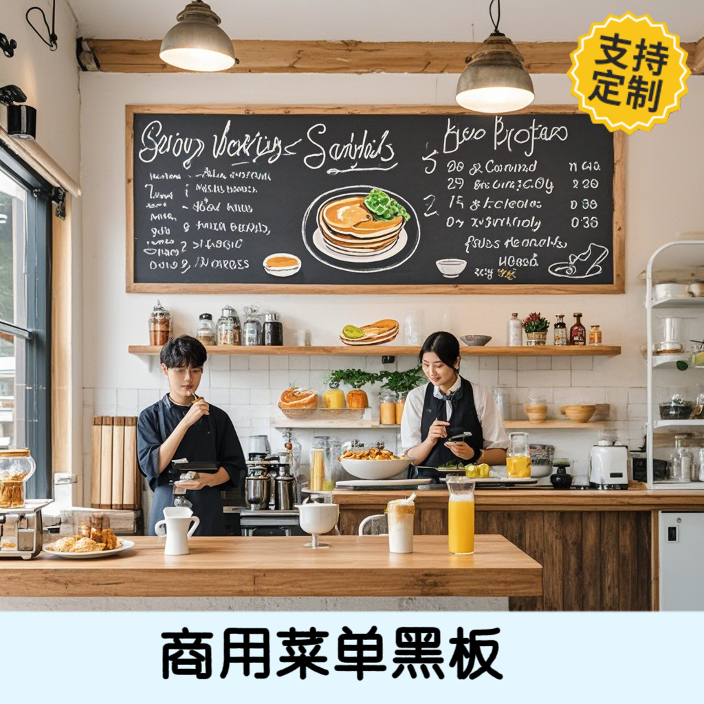 黑板墙贴咖啡店儿童家用写字板饭店铺用挂式商用菜单黑板手写小黑板餐饮价格展示大广告牌粉笔字可移除不伤墙,文具电教/文化用品/商务用品,黑板/黑板贴,淘宝优惠券,粉丝福利购,淘宝优惠卷