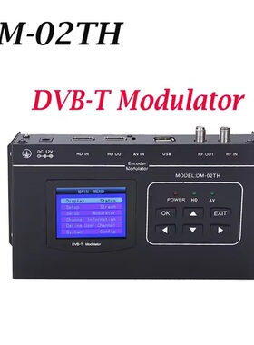 DM-02TH Terrestrial Route DVB-T Modulator vs WS-6990调制器