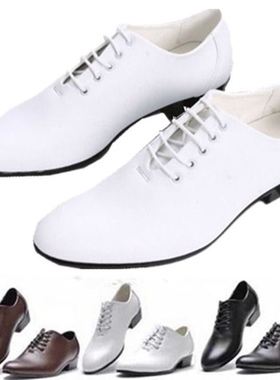 37-48码 特大码男士皮鞋45亮面漆皮白色46红色尖头婚鞋47加大号48