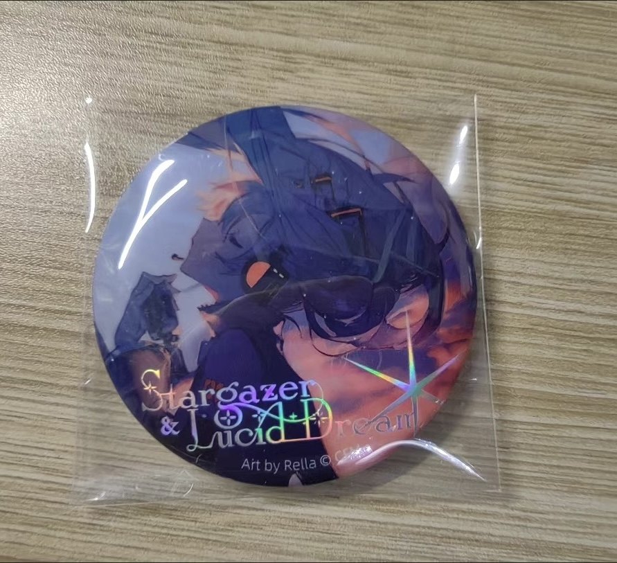 日谷散单 未拆初音未来miku rella个人展吧唧徽章 原袋