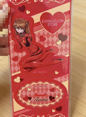 日版散现货eva store Tokyo01 14周年明日香绫波丽亚克力立牌未拆