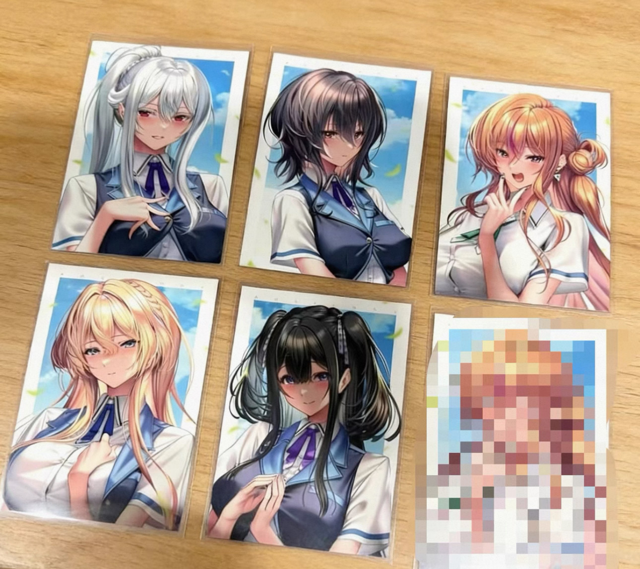 【日谷现货】甜蜜女友3amakano拍立得相卡 一套5张 包邮