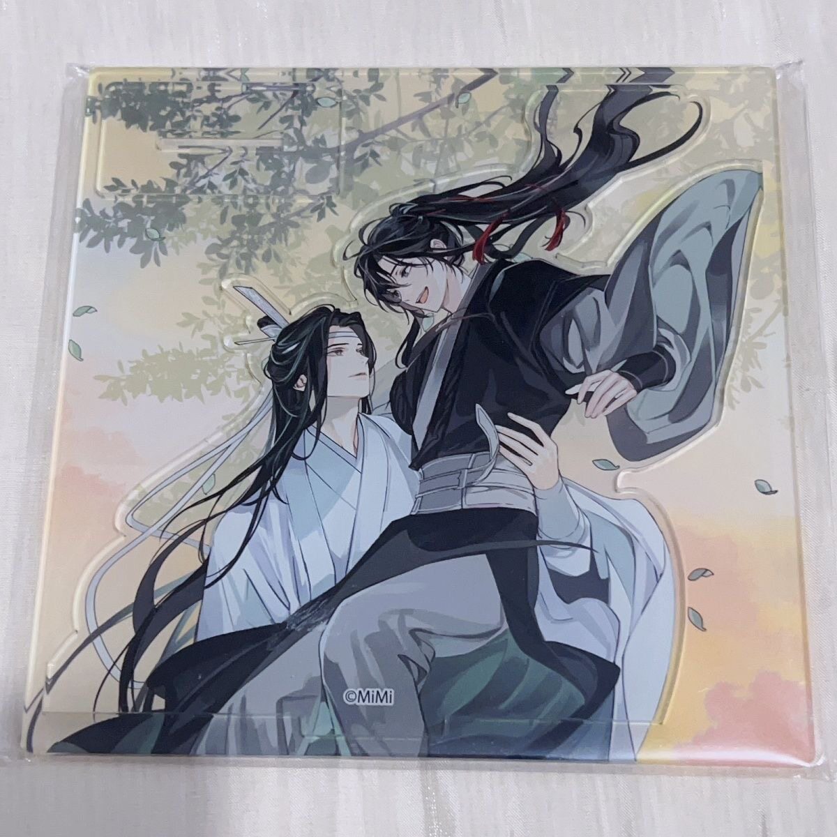 日谷现货魔道祖师魏无羡蓝忘机冷泉吧唧茶屋名台词5弹立牌未拆图片