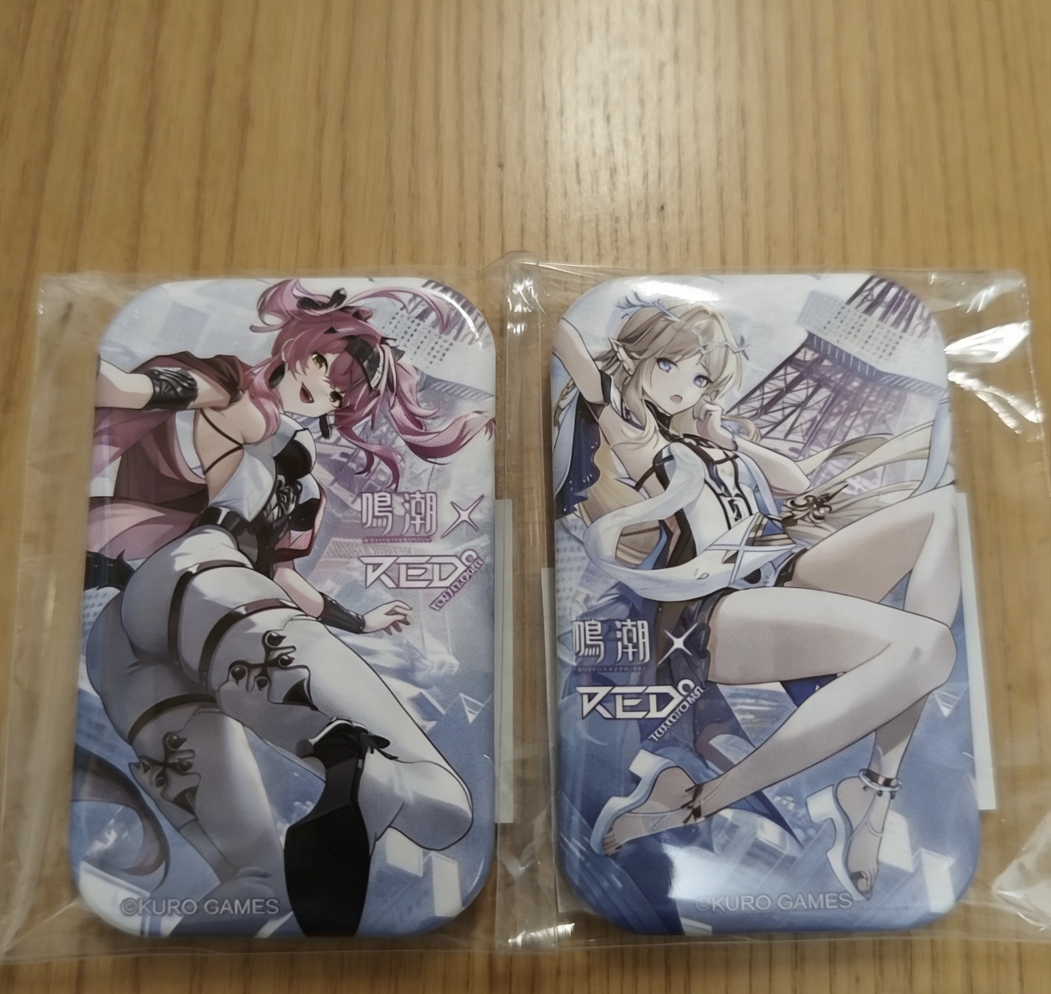 日散鸣潮卡提希娅东京塔红塔露帕东京塔单领联动方吧唧 原袋未拆