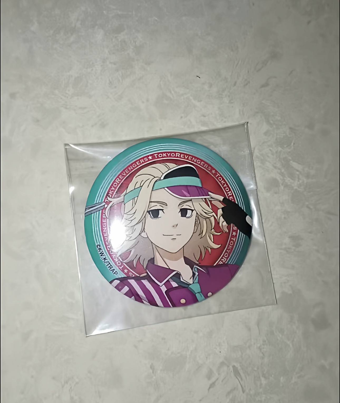 全新日谷散货东京复仇者披萨Cafe限定吧唧徽章 Mikey有原袋现货