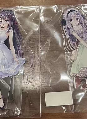 日散真爱百合爱实真奈美rubisama 咖啡厅联动十周年立牌蜜瓜原袋