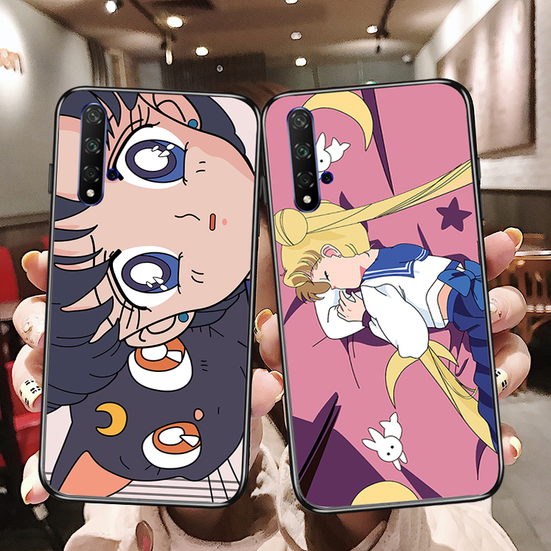 动漫美少女战士仙女粉华为NOVA5 PRO防摔NOVA4E硅胶手机壳荣耀20 P券后15.00元