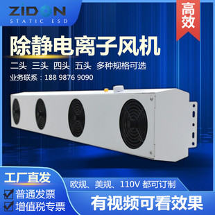 114A離子風(fēng)扇懸掛式 工業(yè)等離子去除靜電負(fù)離子風(fēng)機(jī)ST 靜電消除器