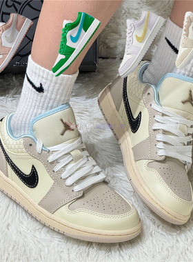 Air Jordan 1 AJ1女子复古休闲运动篮球鞋DC0774 DV0426 HQ3440