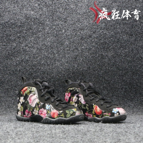 耐克花卉满印中帮复古篮球鞋