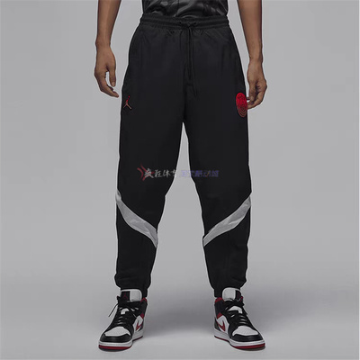 AJ男防泼水束脚运动长裤