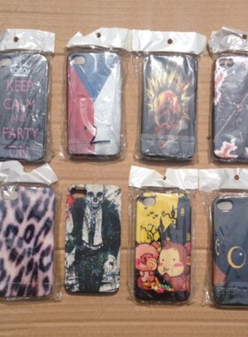 会胜适用于4S手机壳 iphone4S5SSE手机壳5s硬壳保护套外壳4样10元