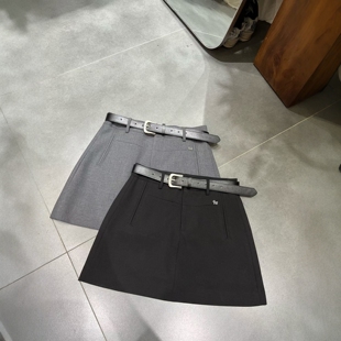 半身裙 气质高腰防走光百搭西装 打底A字短裙女2026春夏新款 韩版