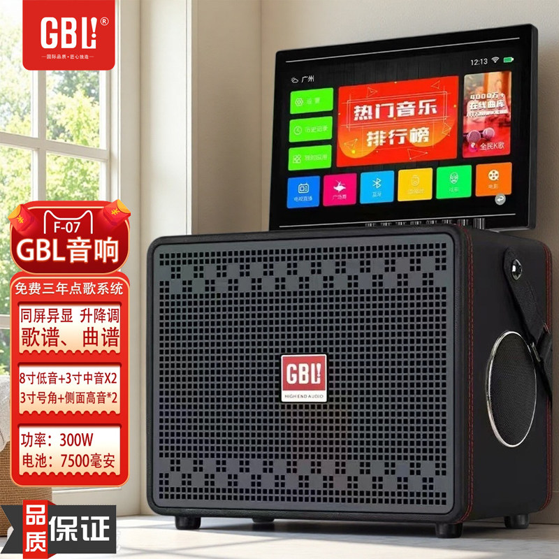 GBL音响视频音箱户外KTV蓝牙音响图片