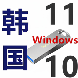 韩语 韩文版 windows 10 11 韩国 win10  win11 iso系统 安装u盘
