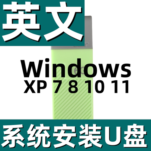 英文 英语版 win xp 7 8.1 windows 10 11 纯净 系统 安装u盘