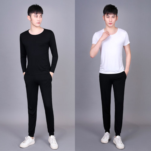 男士舞蹈裤学生艺考形体服套装