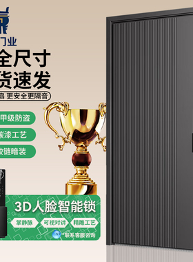 甲级防盗门进户门家用农村自建房大门安全隔音新款别墅入户子母门