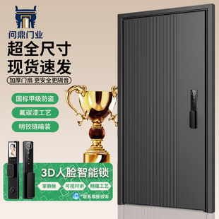 甲级防盗门进户门家用农村自建房大门安全隔音新款别墅入户子母门