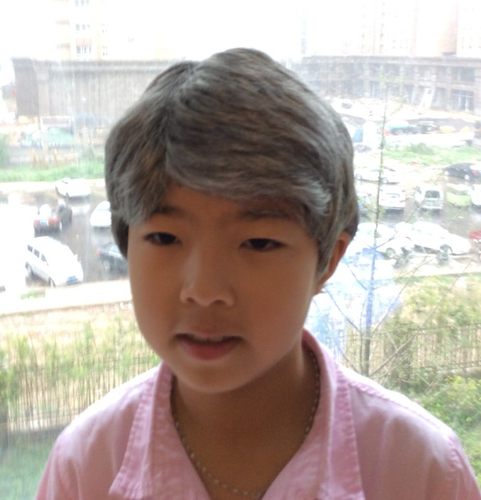 包邮中老年花白假发  六一儿童节舞台道具男  表演老爷爷假发套