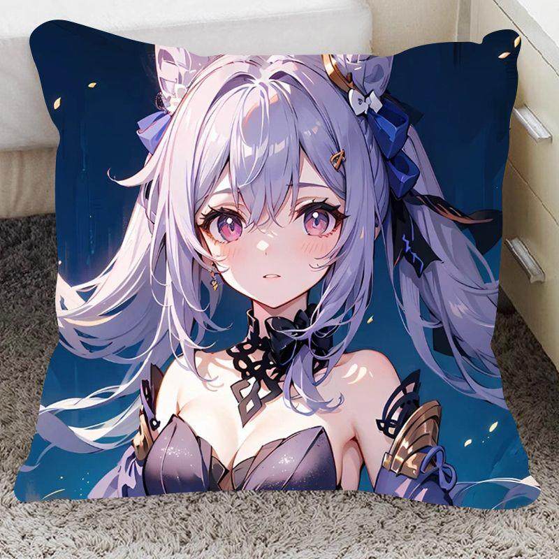 原绅刻晴二次元等身抱枕