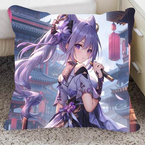 原绅刻晴抱枕头周边二次