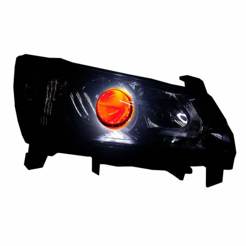 日行灯帝豪EC7大灯总成改装