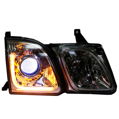 LX470大灯总成改装激光透镜