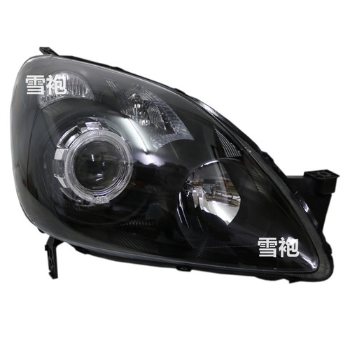 CRV激光大灯总成改装黑武士