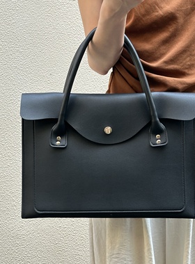 2025新款防水大容量笔记本电脑包适用华为苹果matebook air13.3寸14寸15寸16寸手提包笔记本包上班通勤公文包