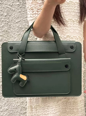 2026新款笔记本电脑包防水轻薄便携适用苹果联想华为14寸macbook Pro14寸air13.3寸16英寸通勤包手提包办公包