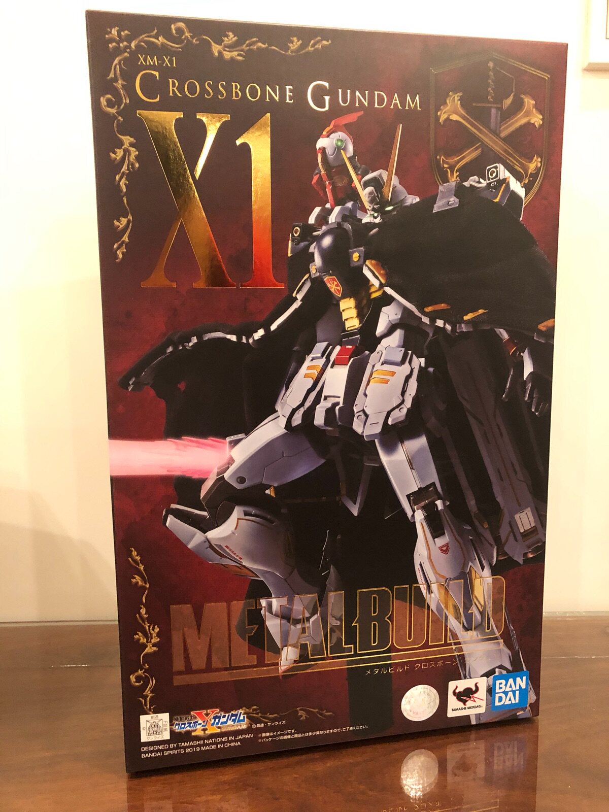 豪玩屋 万代 metal build mb合金 海盗高达x1 x1改 骷髅之心 现货