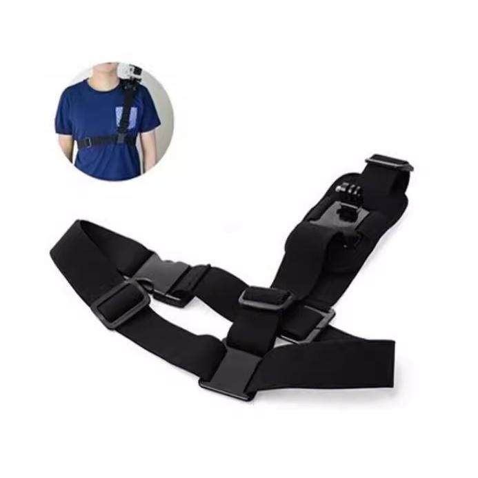 适用于Gogloo5小蚁小米运动相机摄像机适用gopro胸带单肩带斜肩带