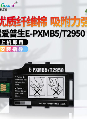 适用爱普生WF-100墨盒WF110维护箱T2950废墨仓PX-S05B S05W打印机