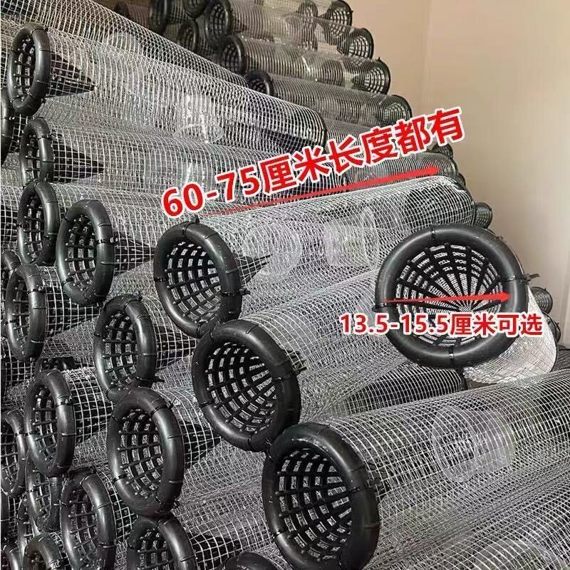 镀锌铁丝长筒渔笼防跑鱼虾蛇