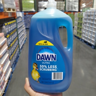 开市客美国进口DAWN食品级浓缩洗洁精2.66L 洗碗液不伤手餐具果蔬